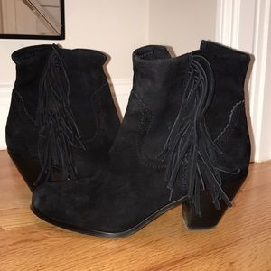Sam Edelman Fringe Booties
